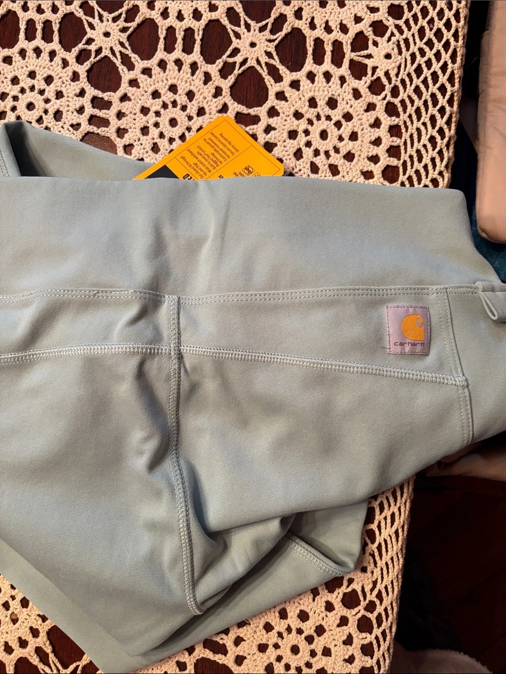Carhartt Sage Green Performance Athletic Leggings - Picture 5 of 9